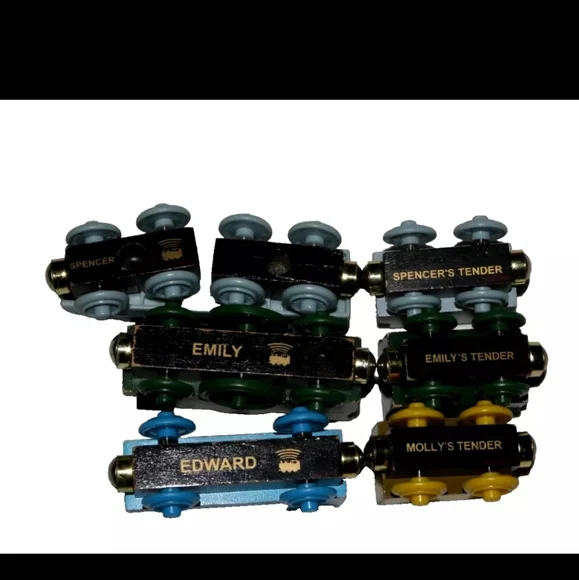 Wooden thomas trains RFID Emily, Edward, Spencer, Molly's tender - LOT 💥 - Picture 5 of 5